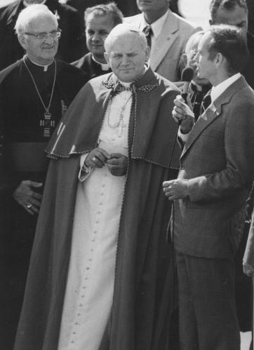 Pope John Paul II's visit to Iowa